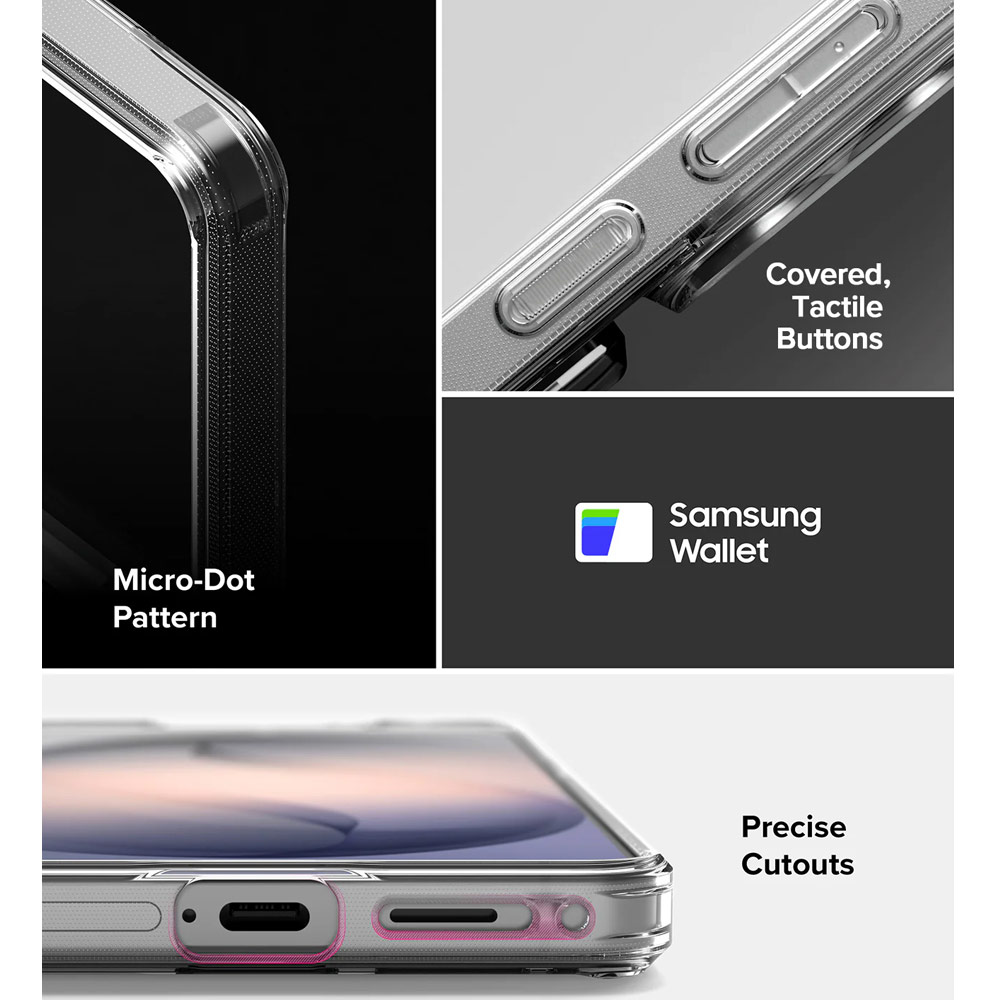 Picture of Samsung Galaxy S26 Case | Ringke Fusion Card Holder Protection Case for Samsung Galaxy S26 (Clear)