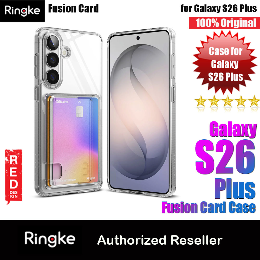 Picture of Ringke Fusion Card Holder Protection Case for Samsung Galaxy S26 Plus(Clear) Samsung Galaxy S26 Plus- Samsung Galaxy S26 Plus Cases, Samsung Galaxy S26 Plus Covers, iPad Cases and a wide selection of Samsung Galaxy S26 Plus Accessories in Malaysia, Sabah, Sarawak and Singapore 