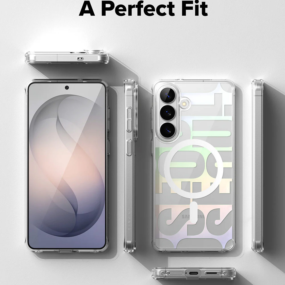 Picture of Samsung Galaxy S26 Plus Case | Ringke Fusion Design Magnetic Transparent Protection Case for Samsung Galaxy S26 Plus (Seoul)