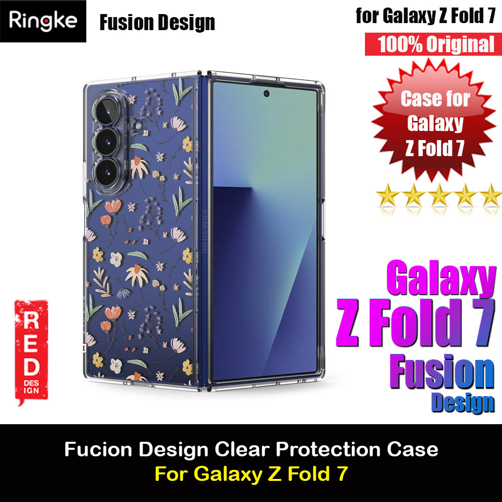 Picture of Ringke Fusion Design Protection Case with Strap Hole for Samsung Galaxy Z Fold 7 (Dry Flower) Samsung Galaxy Z Fold 7- Samsung Galaxy Z Fold 7 Cases, Samsung Galaxy Z Fold 7 Covers, iPad Cases and a wide selection of Samsung Galaxy Z Fold 7 Accessories in Malaysia, Sabah, Sarawak and Singapore 