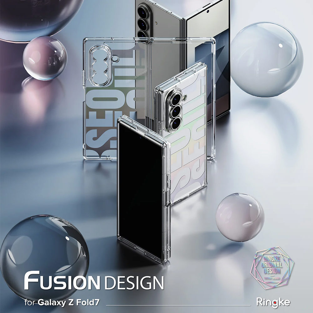 Picture of Samsung Galaxy Z Fold 7 Case | Ringke Fusion Design Protection Case with Strap Hole for Samsung Galaxy Z Fold 7 (Seoul)