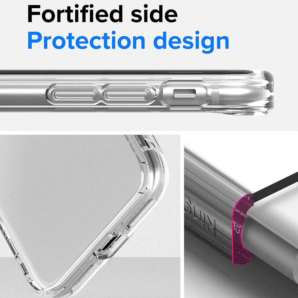 Picture of Apple iPhone 7 4.7 Case | Ringke Fusion Edge Drop Protection Case for iPhone SE 2020 2022 iPhone 7 iPhone 8 Case (Matte)