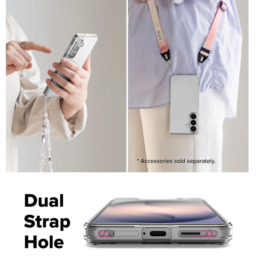 Picture of Samsung Galaxy S26 Case | Ringke Fusion Transparent Protection Case for Samsung Galaxy S26 (Clear)