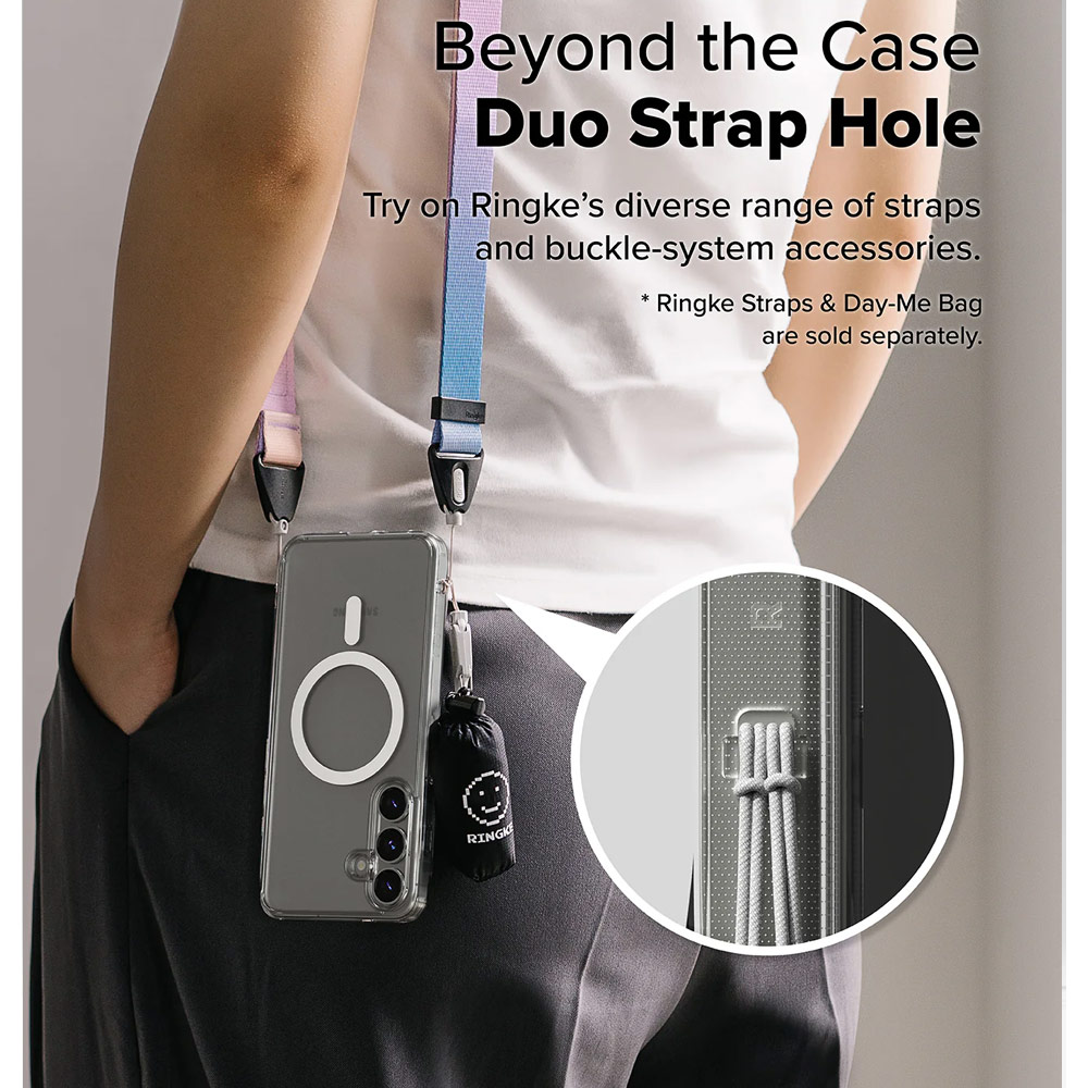 Picture of Samsung Galaxy S25 Plus Case | Ringke Fusion Magnetic Transparent Protection Case for Samsung Galaxy S25 Plus (Matte)