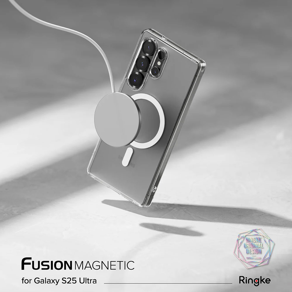 Picture of Samsung Galaxy S25 Ultra Case | Ringke Fusion Magnetic Transparent Protection Case for Samsung Galaxy S25 Ultra (Matte)