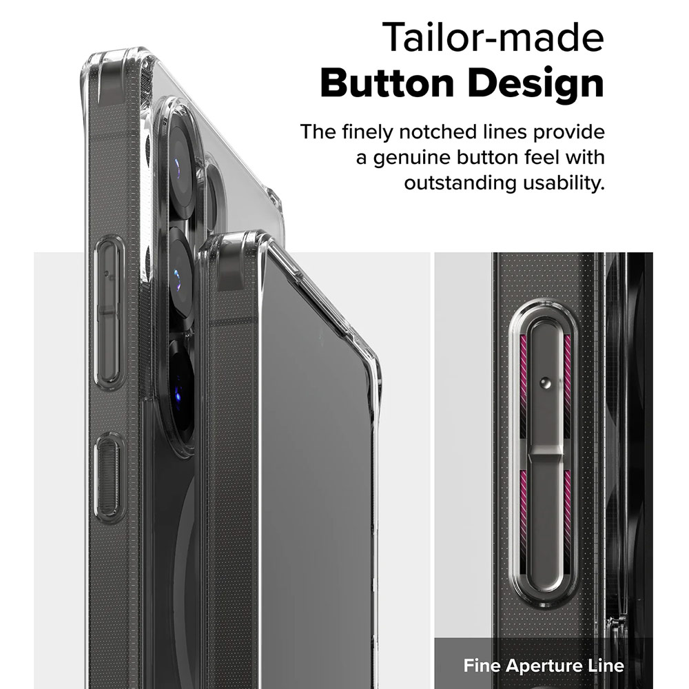 Picture of Samsung Galaxy S25 Ultra Case | Ringke Fusion Magnetic Transparent Protection Case for Samsung Galaxy S25 Ultra (Matte)