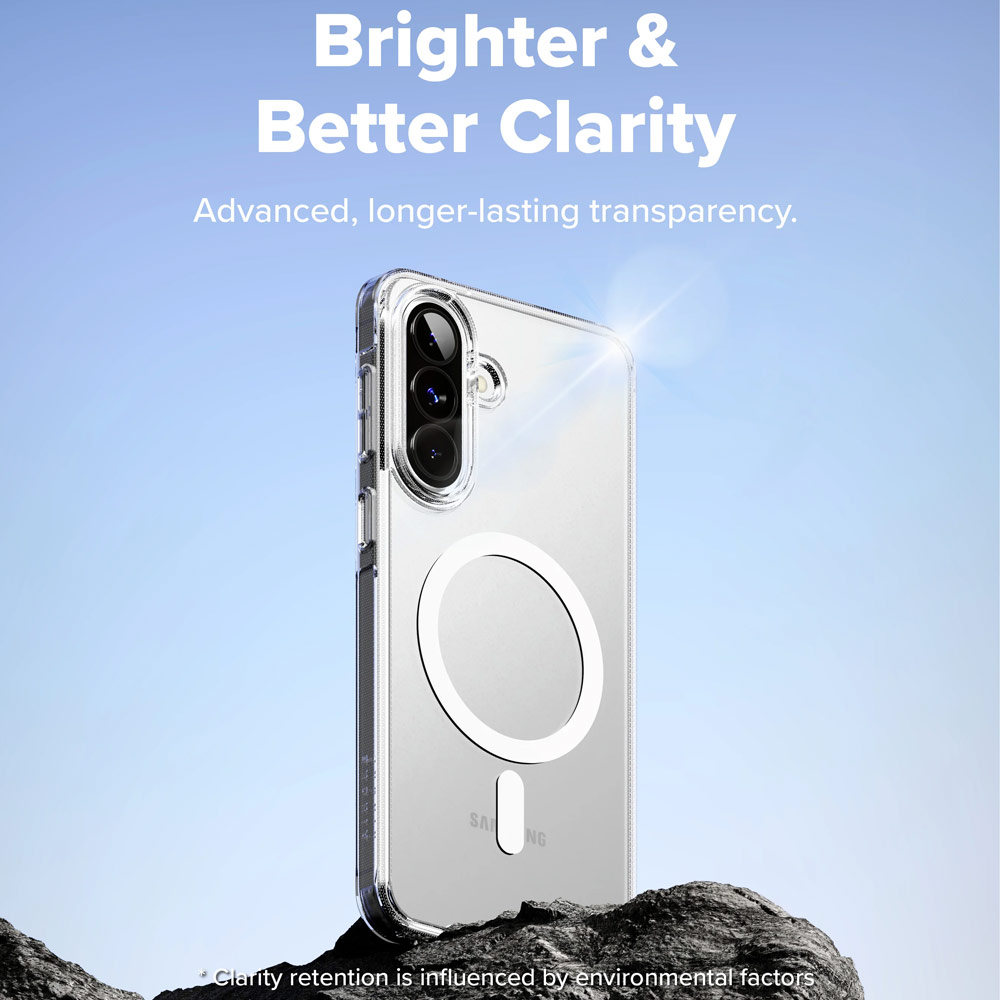 Picture of Samsung Galaxy A57 Case | Ringke Fusion Magnetic Transparent Hybrid Protection Case for Samsung Galaxy A57 (Matte)