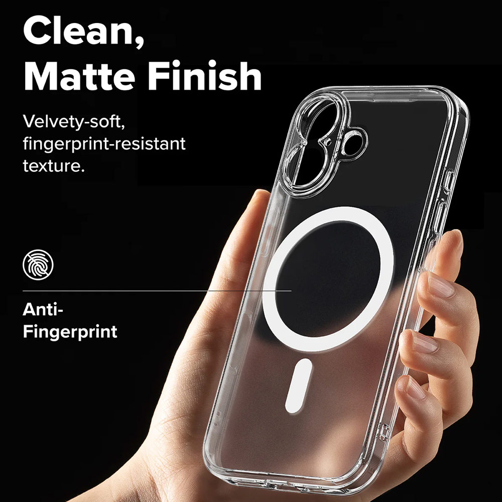 Picture of Apple iPhone 17 6.3 Case | Ringke Fusion Magnetic Slim Drop Protection Case Magsafe Compatible for  iPhone 17 6.3 (Matte)