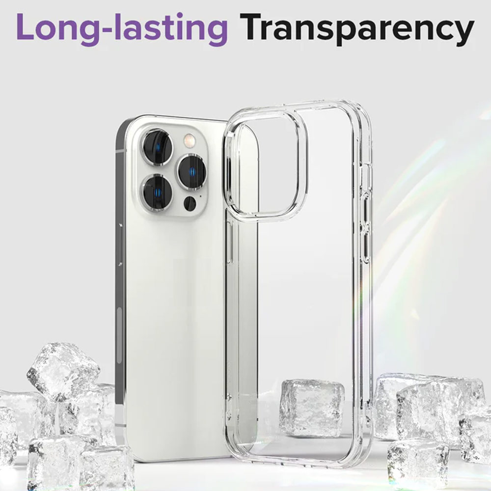 Picture of Apple iPhone 14 6.1 Case | Ringke Fusion Protection Case for Apple iPhone 14 6.1 (Clear)