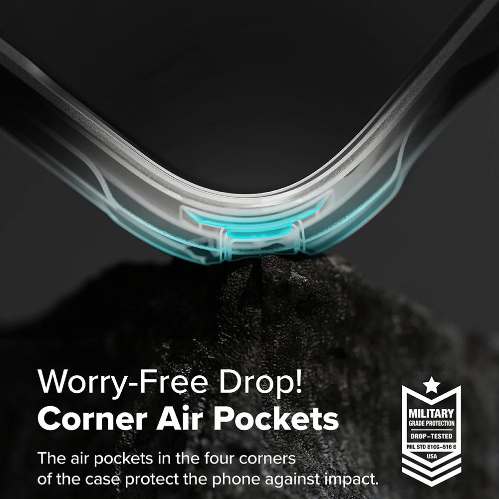 Picture of Samsung Galaxy A36 Case | Ringke Fusion X Bumper Frame Hybrid Protection Case for Samsung Galaxy A36 A56 (Black)