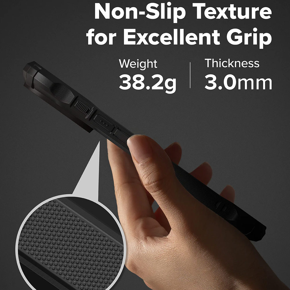 Picture of Apple iPhone 17 Pro Max 6.9 Case | Ringke Fusion X Rugged Bumper Drop Protection Case for iPhone 17 Pro Max 6.9 (Camo Black)