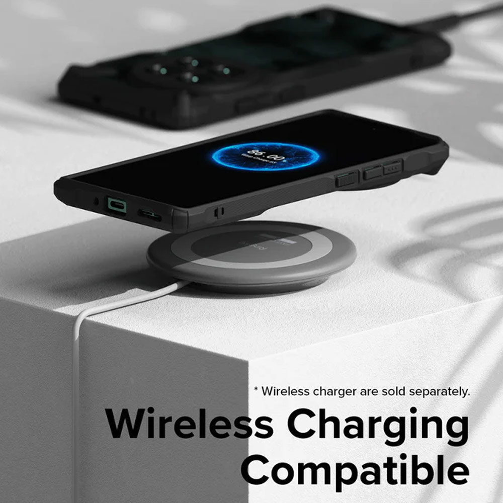 Picture of OnePlus 12 Case | Ringke Fusion X Drop Protection Case for OnePlus 12 (Camo Black)