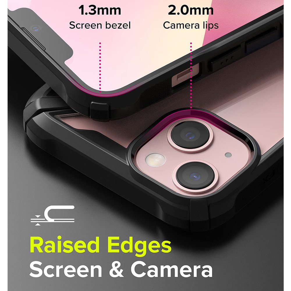 Picture of Apple iPhone 13 6.1 Case | Ringke Fusion X Protection Case for Apple iPhone 13 6.1 (Black)