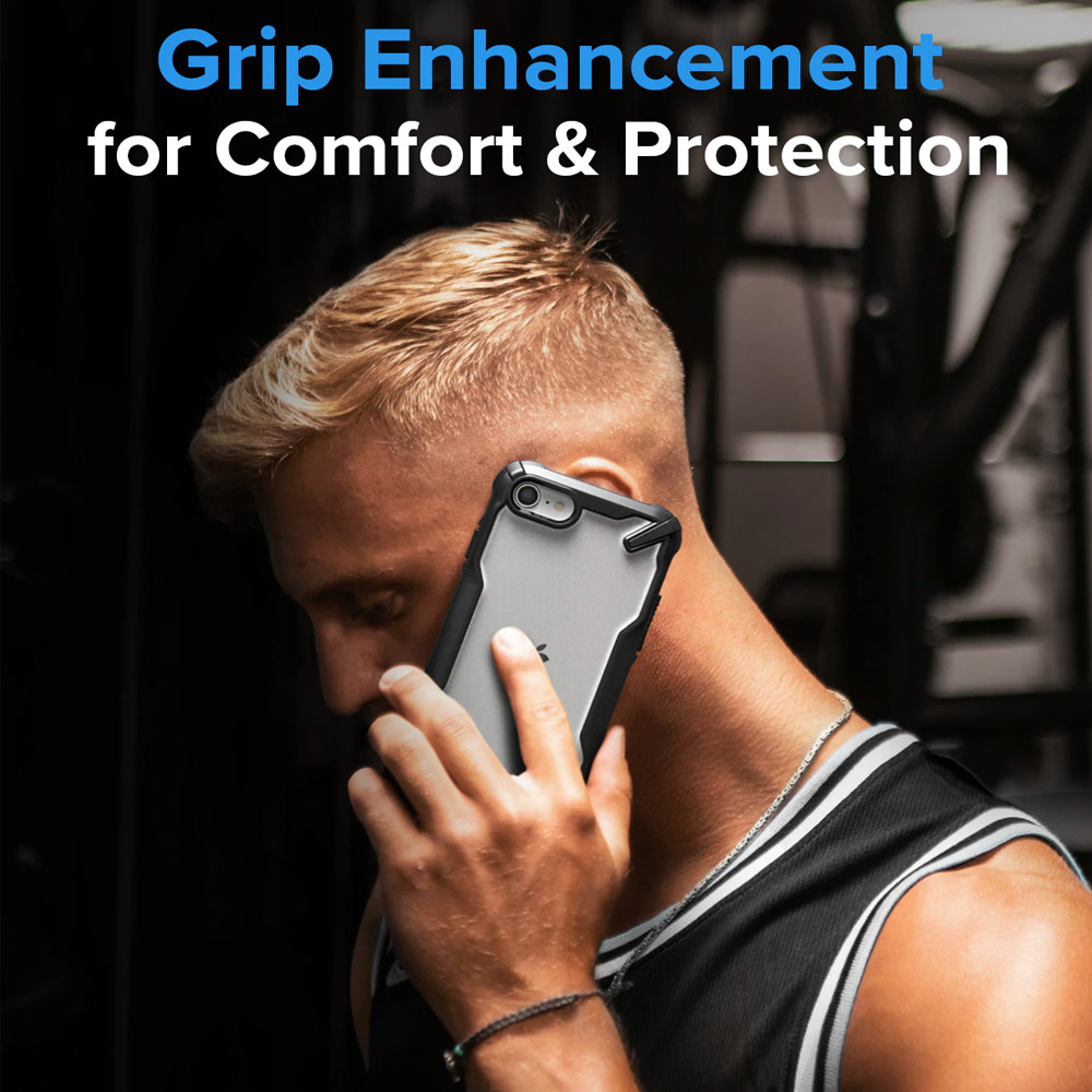 Picture of Apple iPhone 7 4.7 Case | Ringke Fusion X Drop Protection Case for iPhone SE 2020 2022 iPhone 7 iPhone 8 Case (Camo Black)