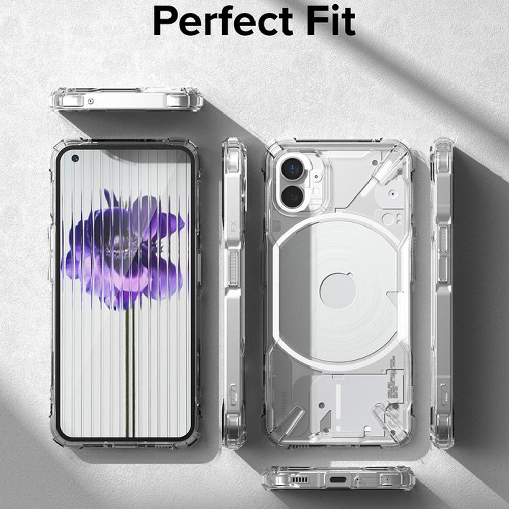 Picture of Nothing Phone 1 Case | Ringke Fusion Protection Case for Nothing Phone 1 (Clear)