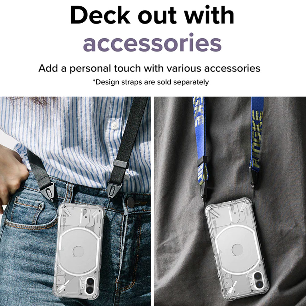 Picture of Nothing Phone 1 Case | Ringke Fusion Protection Case for Nothing Phone 1 (Clear)