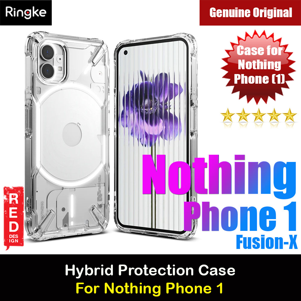 Picture of Ringke Fusion Protection Case for Nothing Phone 1 (Clear) Nothing Phone 1- Nothing Phone 1 Cases, Nothing Phone 1 Covers, iPad Cases and a wide selection of Nothing Phone 1 Accessories in Malaysia, Sabah, Sarawak and Singapore 