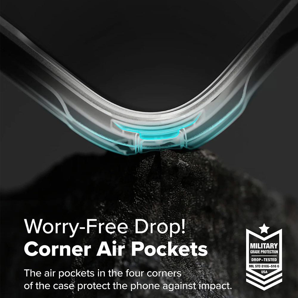 Picture of Nothing Phone 3a Case | Ringke Fusion X Hybrid Drop Protection Case for Nothing Phone 3a (Black)