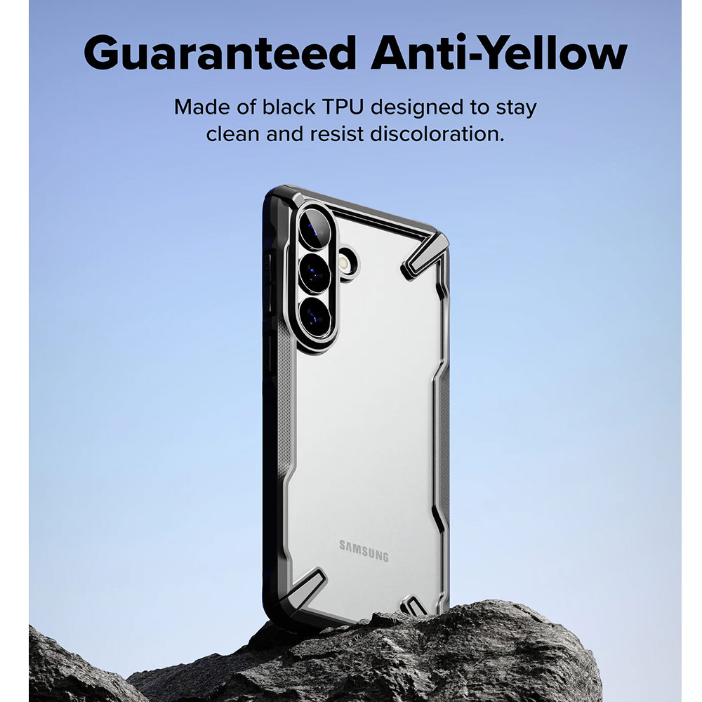 Picture of Samsung Galaxy S26 Case | Ringke Fusion X Rugged Heavy Duty Protection Case for Samsung Galaxy S26 (Black)