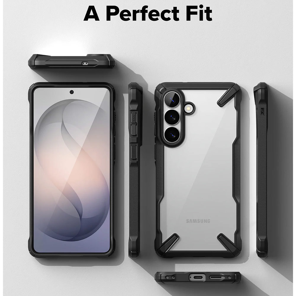 Picture of Samsung Galaxy S26 Case | Ringke Fusion X Rugged Heavy Duty Protection Case for Samsung Galaxy S26 (Black)