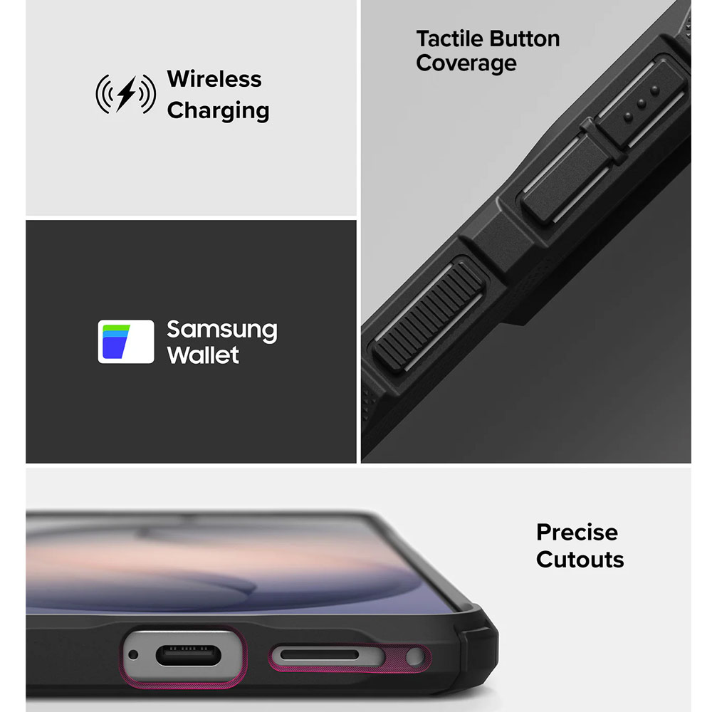 Picture of Samsung Galaxy S26 Case | Ringke Fusion X Rugged Heavy Duty Protection Case for Samsung Galaxy S26 (Black)