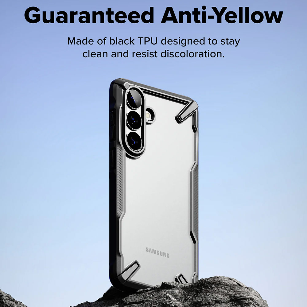 Picture of Samsung Galaxy S26 Plus Case | Ringke Fusion X Rugged Heavy Duty Protection Case for Samsung Galaxy S26 Plus (Black)