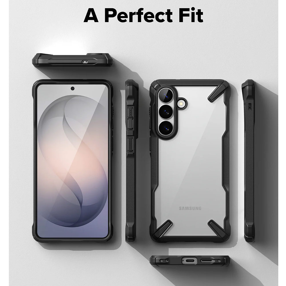 Picture of Samsung Galaxy S26 Plus Case | Ringke Fusion X Rugged Heavy Duty Protection Case for Samsung Galaxy S26 Plus (Black)