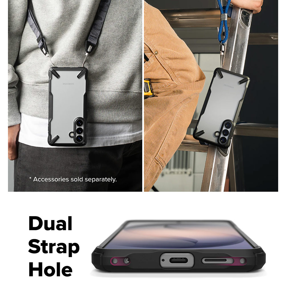 Picture of Samsung Galaxy S26 Plus Case | Ringke Fusion X Rugged Heavy Duty Protection Case for Samsung Galaxy S26 Plus (Black)