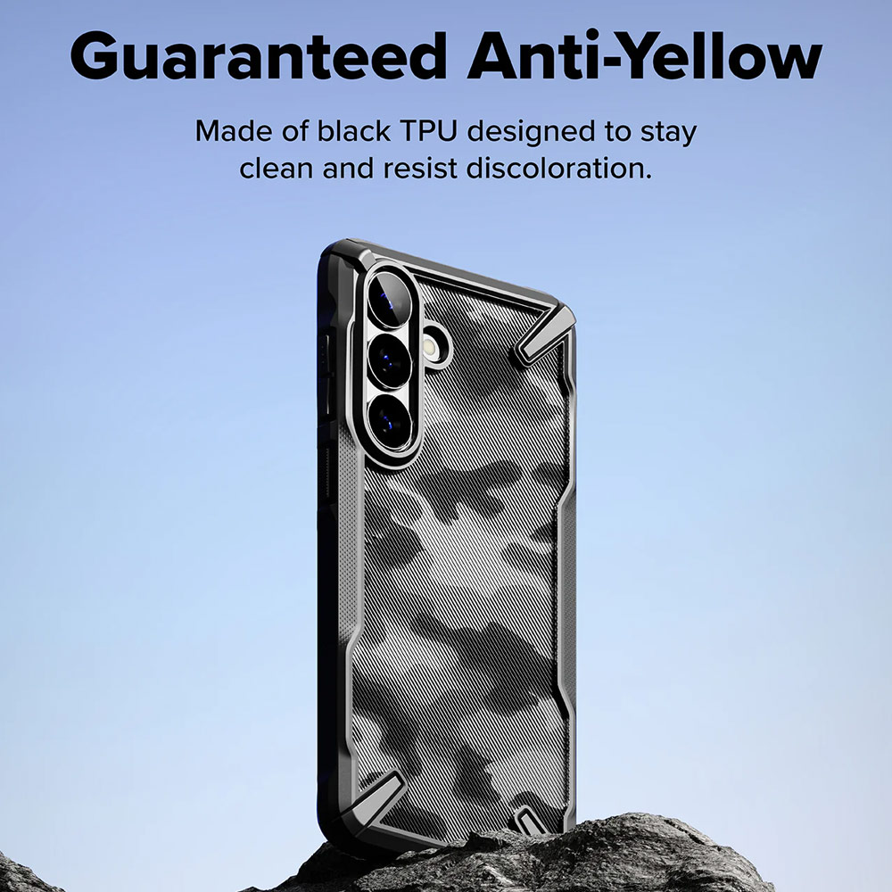 Picture of Samsung Galaxy S26 Plus Case | Ringke Fusion X Rugged Heavy Duty Protection Case for Samsung Galaxy S26 Plus (Camo Black)