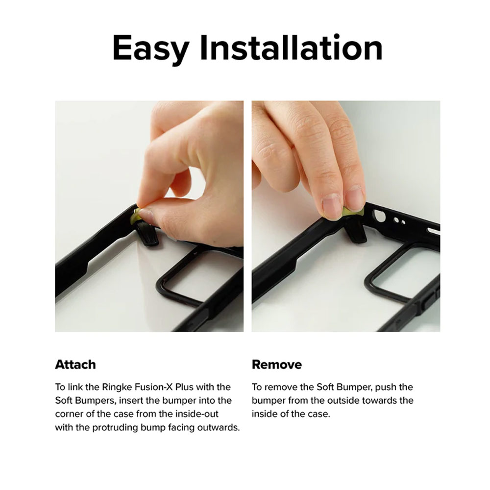 Picture of Xiaomi Redmi Note 11 Pro / 11 Pro Plus 5G Case | Ringke Fusion X Plus Drop Protection Case for Xiaomi Redmi Note 11 Pro Plus 5G Case (Black)