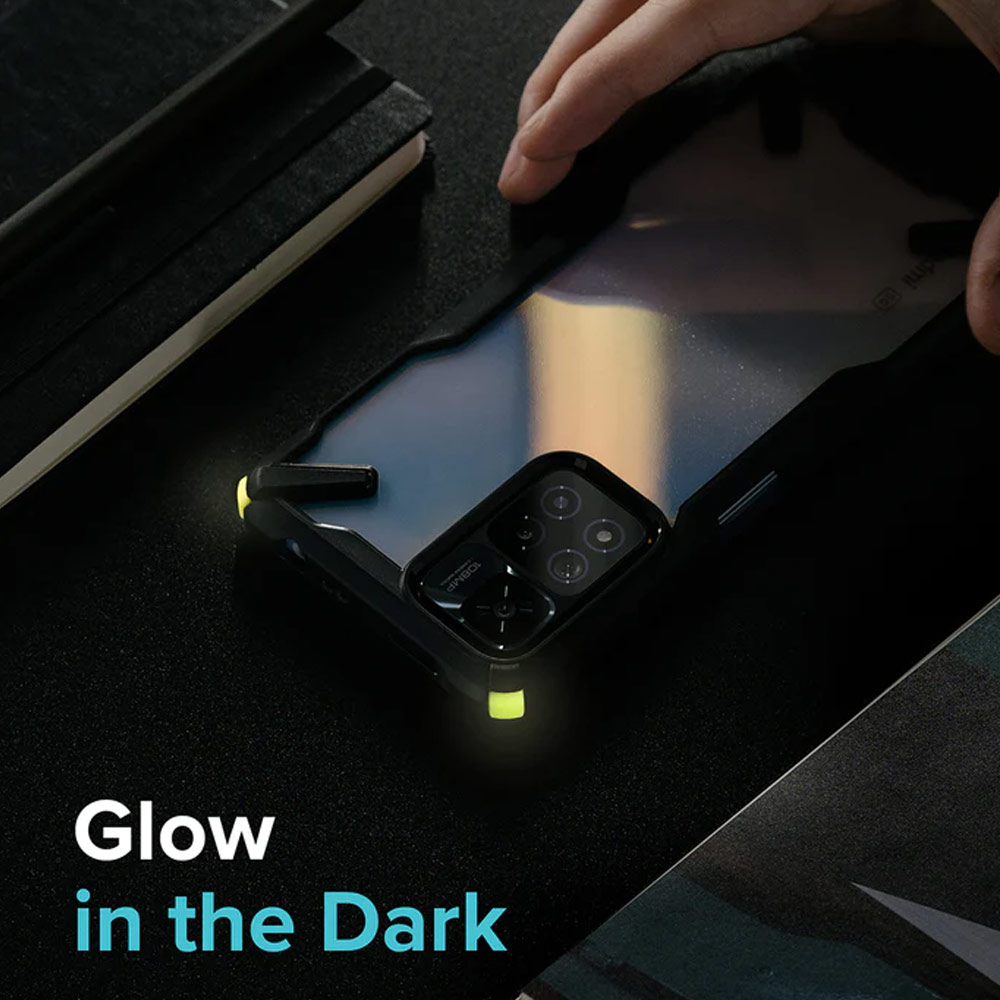 Picture of Xiaomi Redmi Note 11 Pro / 11 Pro Plus 5G Case | Ringke Fusion X Plus Drop Protection Case for Xiaomi Redmi Note 11 Pro Plus 5G Case (Black)