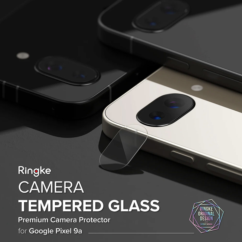 Picture of Google Pixel 9a  | Ringke Camera Tempered Glass Protector for Google Pixel 9 a (2pcs)