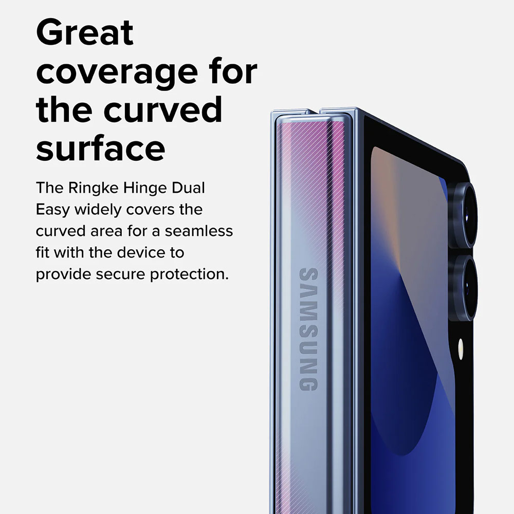 Picture of Samsung Galaxy Z Flip 6  | Ringke Hinge Dual Easy Film  for Samsung Galaxy Z Flip 6 (2pcs Pack)