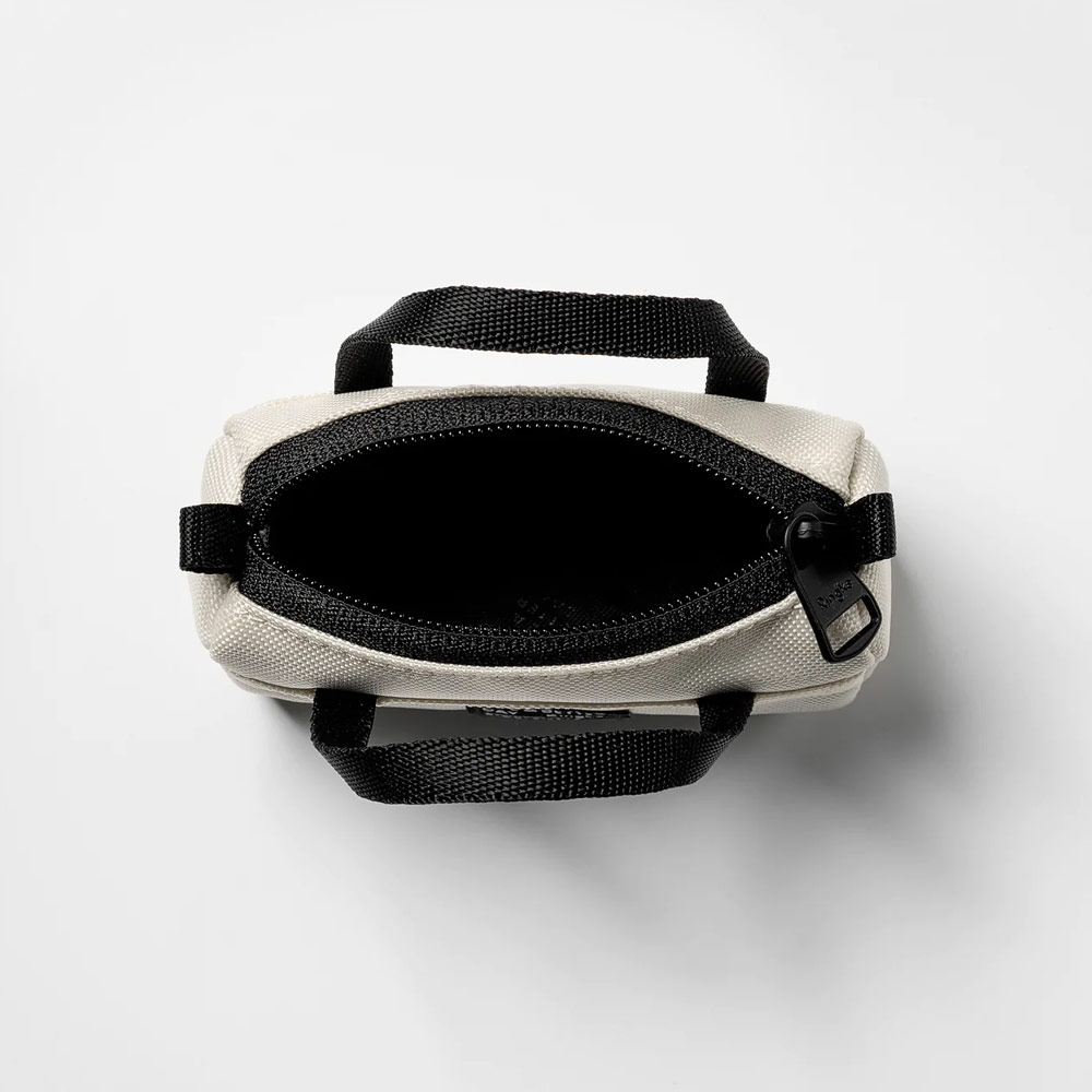 Picture of Ringke Mini Pouch Sport Bag Miniature with Zipper Closure with Carabiner for Small Gadgets (Black)