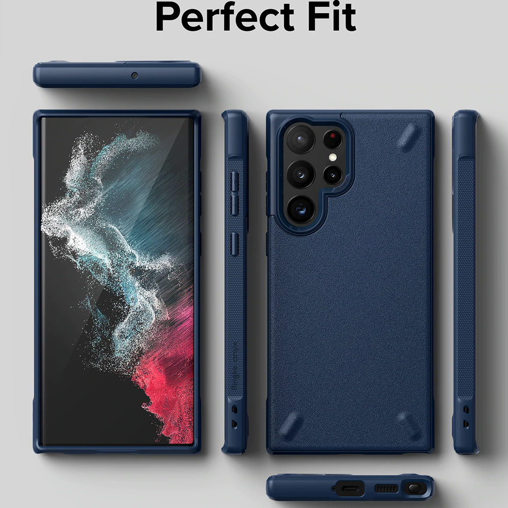 Picture of Samsung Galaxy S22 Ultra 5G 6.8 Case | Ringke Onyx Protection Case for Samsung Galaxy S22 Ultra 6.8 Case (Navy)