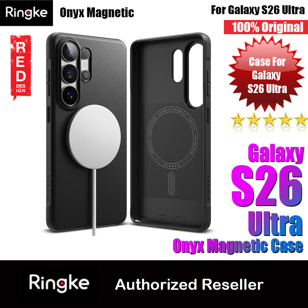 Picture of Ringke Onyx Magnetic Slim TPU Protection Case for Samsung Galaxy S26 Ultra (Black) Samsung Galaxy S26 Ultra- Samsung Galaxy S26 Ultra Cases, Samsung Galaxy S26 Ultra Covers, iPad Cases and a wide selection of Samsung Galaxy S26 Ultra Accessories in Malaysia, Sabah, Sarawak and Singapore 