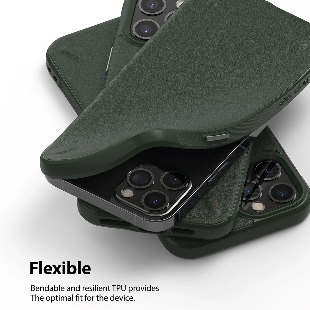 Picture of Apple iPhone 12 6.1 Case | Ringke Onyx Soft TPU Protection Case for iPhone 12 iPhone 12 Pro 6.1 (Navy Blue)