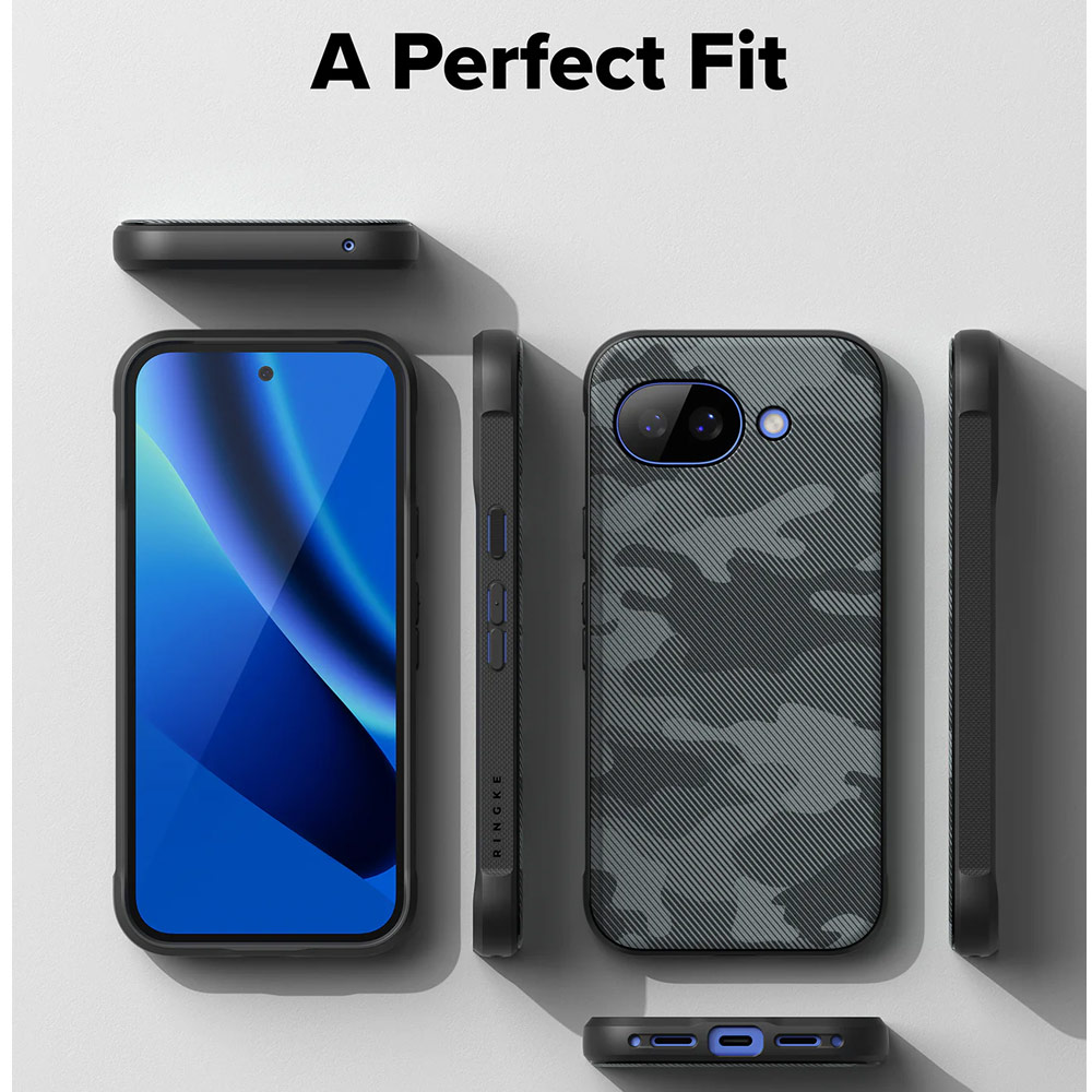 Picture of Google Pixel 10a Case | Ringke Onyx Slim TPU Protection Case for Google Pixel 10a (Camo Black)