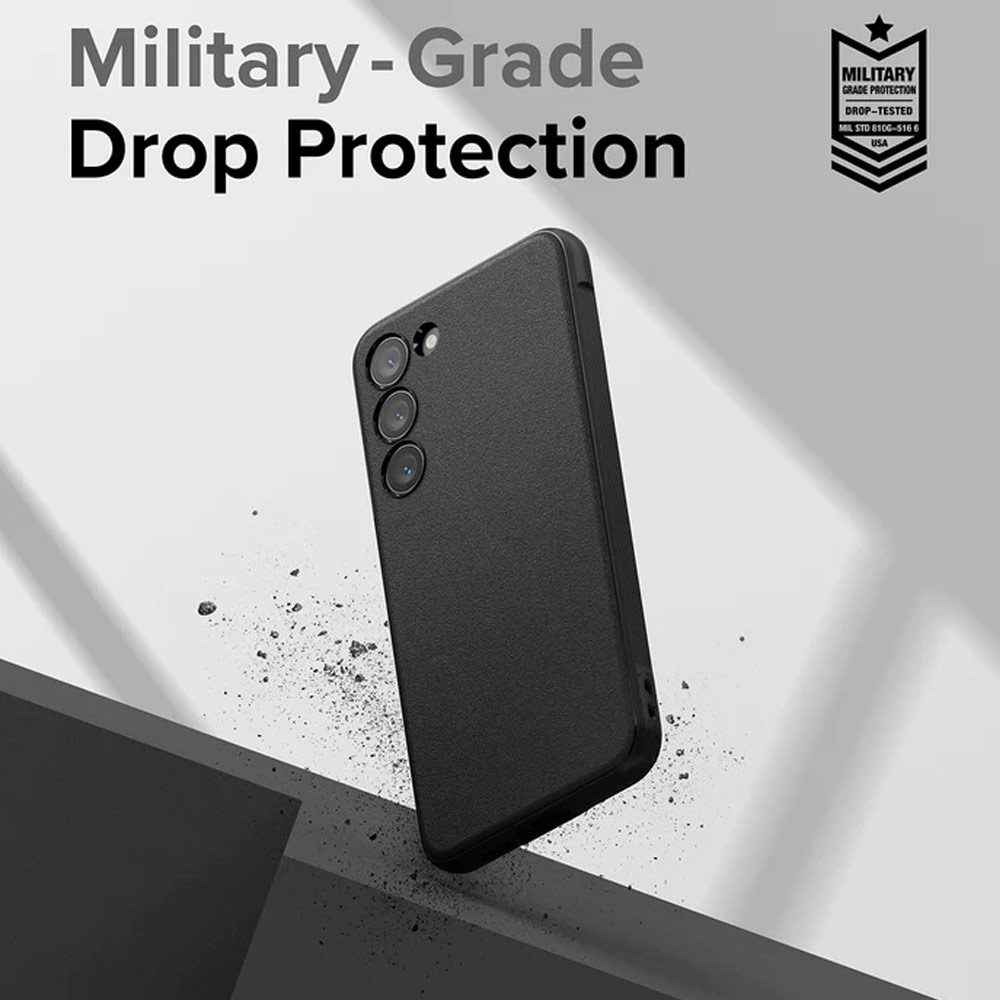 Picture of Samsung Galaxy S23 Case | Ringke Onyx Drop Protection Case for Samsung Galaxy S23 (Black)