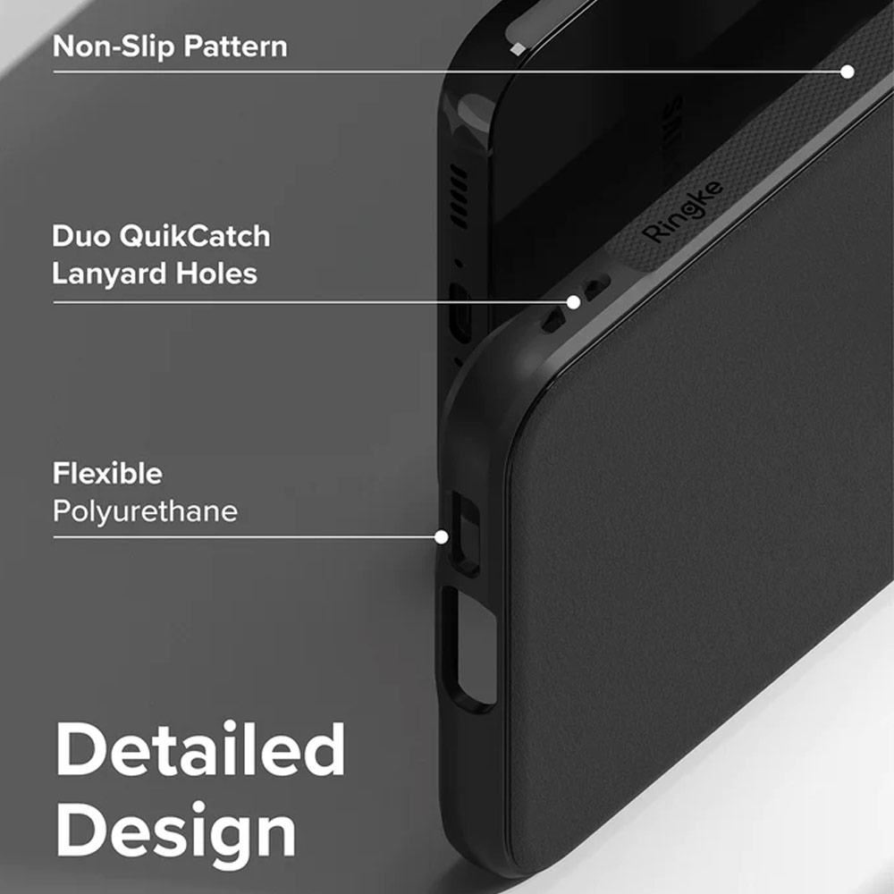 Picture of Samsung Galaxy S23 Case | Ringke Onyx Drop Protection Case for Samsung Galaxy S23 (Black)