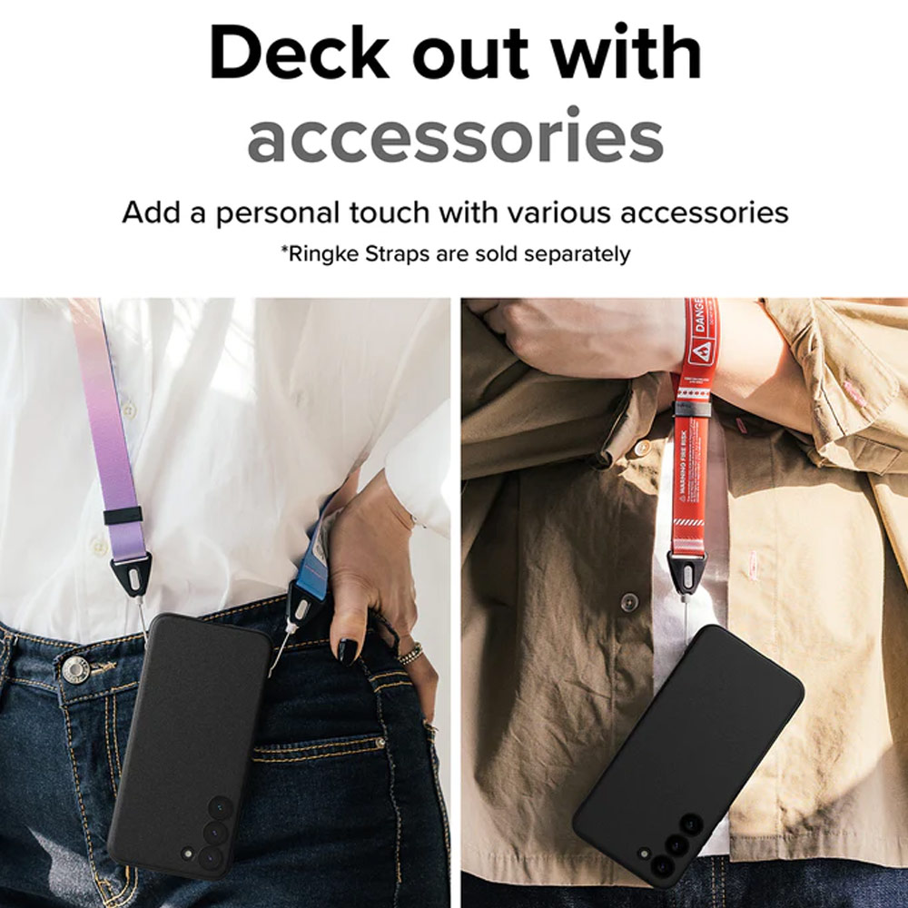 Picture of Samsung Galaxy S23 Case | Ringke Onyx Drop Protection Case for Samsung Galaxy S23 (Black)