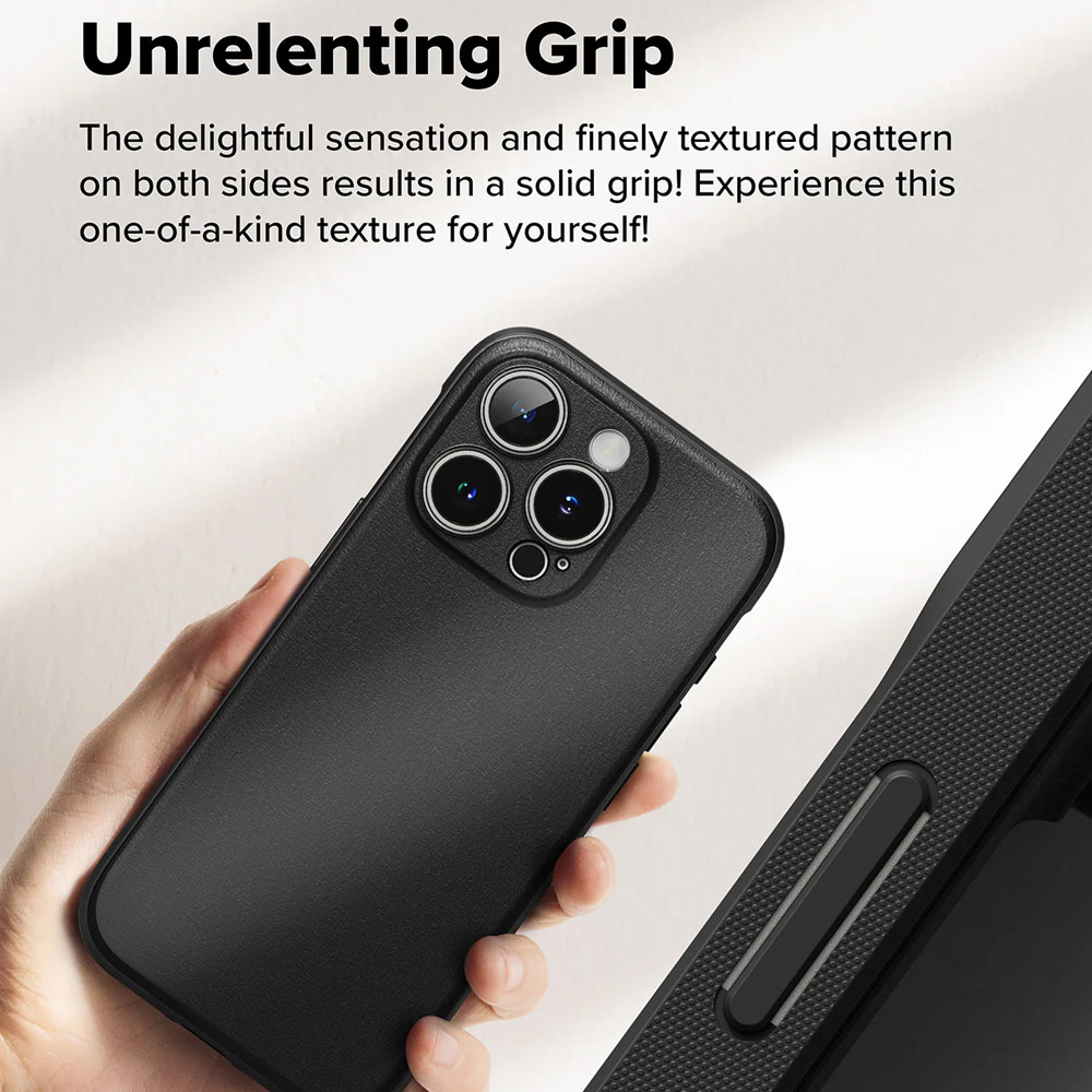 Picture of Apple iPhone 16 Pro Max 6.9 Case | Ringke Onyx Tough Heavy Duty Slim Light Drop Protection Case for Apple iPhone 16 Pro Max 6.9 (Black)