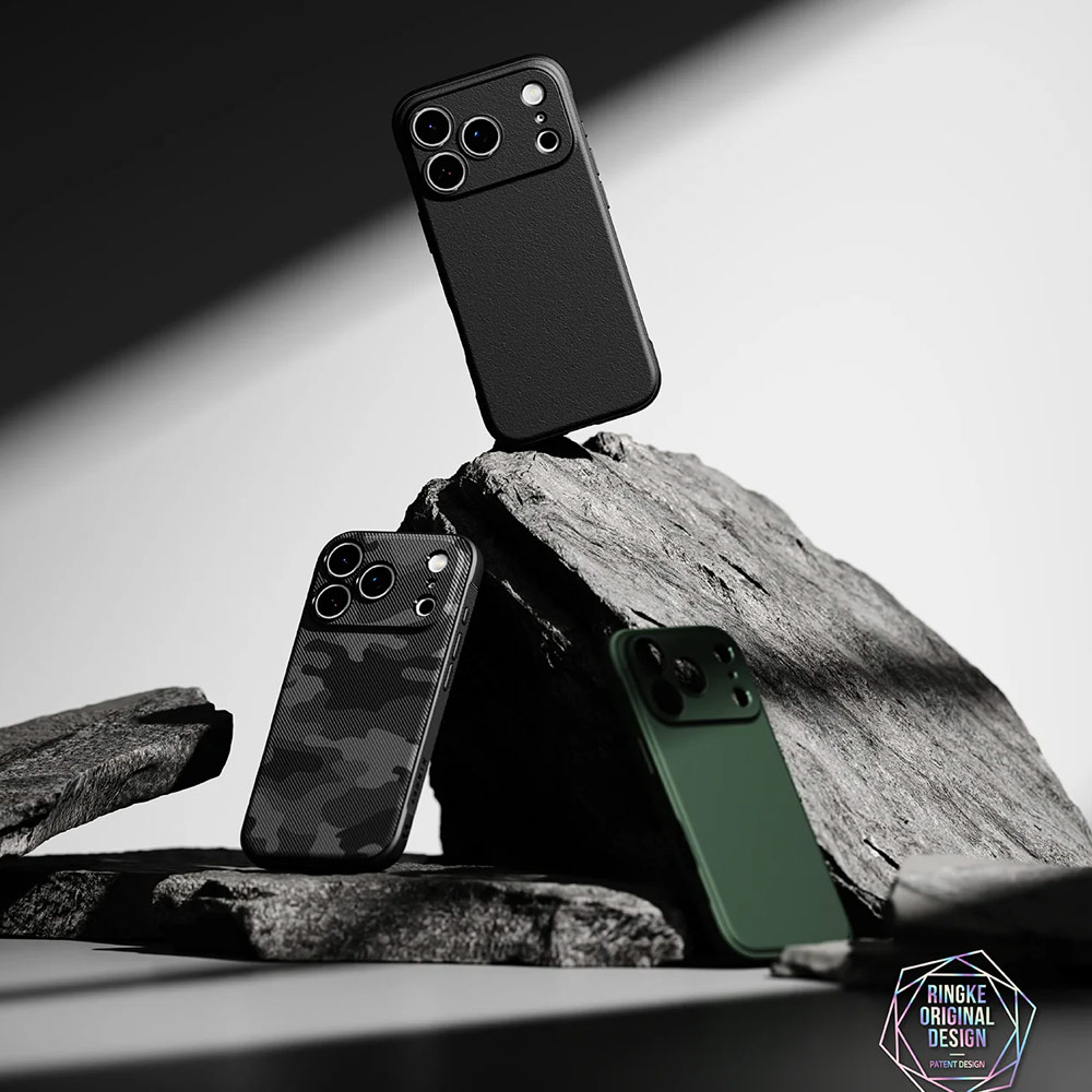 Picture of Apple iPhone 17 Pro 6.3 Case | Ringke Onyx TPU Anti Finger Print Anti Slip Drop Protection Case for iPhone 17 Pro 6.3 (Black)