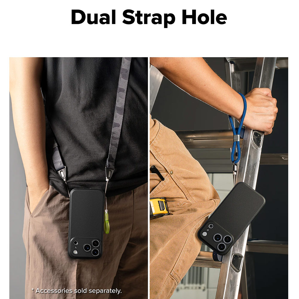 Picture of Apple iPhone 17 Pro 6.3 Case | Ringke Onyx TPU Anti Finger Print Anti Slip Drop Protection Case for iPhone 17 Pro 6.3 (Black)