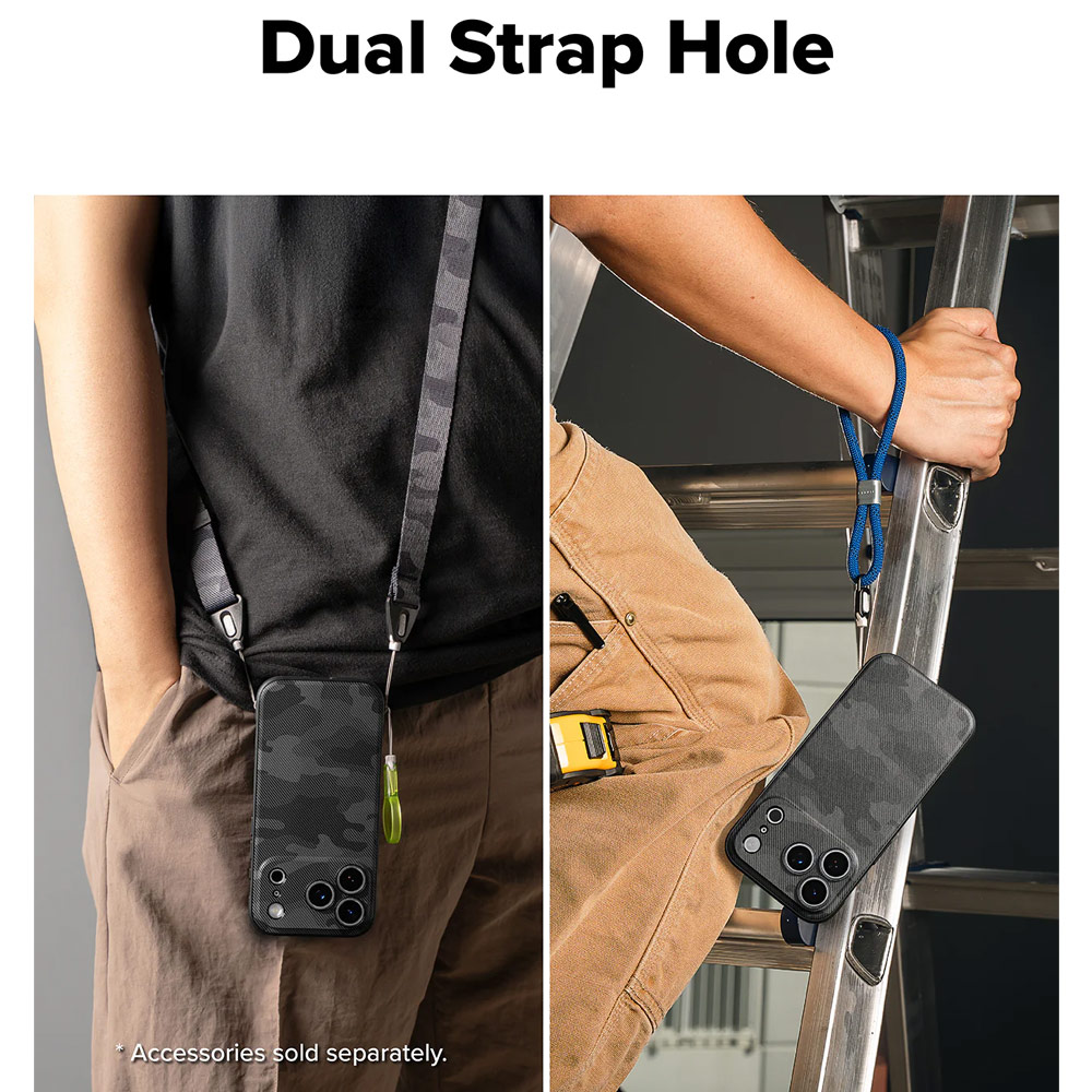 Picture of Apple iPhone 17 Pro 6.3 Case | Ringke Onyx Design TPU Anti Finger Print Anti Slip Drop Protection Case for iPhone 17 Pro 6.3 (Camo Black)