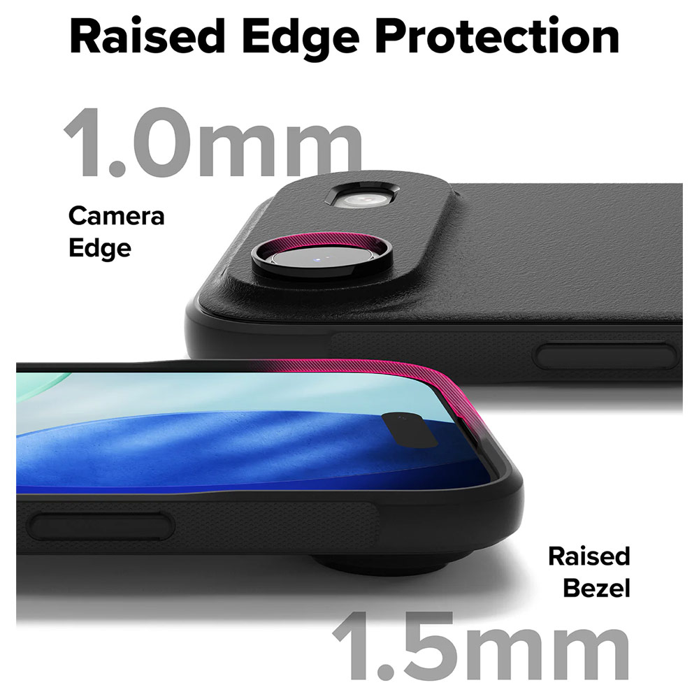 Picture of Apple iPhone Air 6.5 Case | Ringke Onyx TPU Anti Finger Print Anti Slip Drop Protection Case for iPhone Air 6.5 (Black)