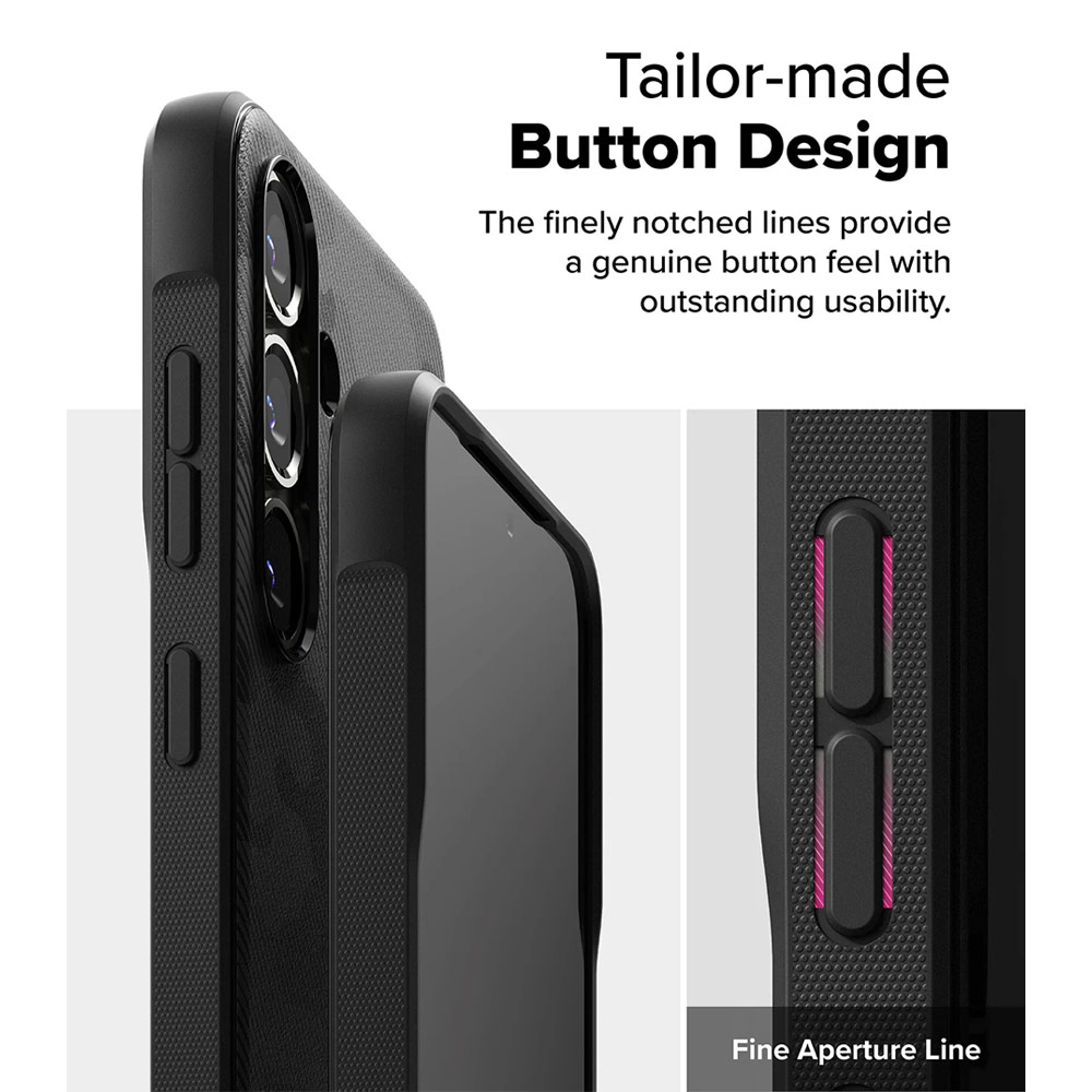 Picture of Samsung Galaxy S25 Plus Case | Ringke Onyx TPU Protection Case for Samsung Galaxy S25 Plus (Camo Black)