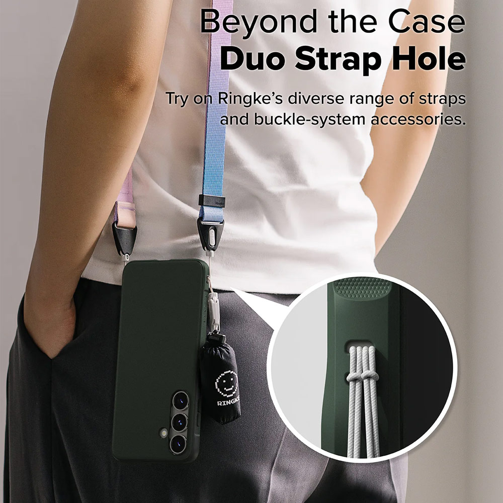 Picture of Samsung Galaxy S25 Plus Case | Ringke Onyx TPU Protection Case for Samsung Galaxy S25 Plus (Dark Green)