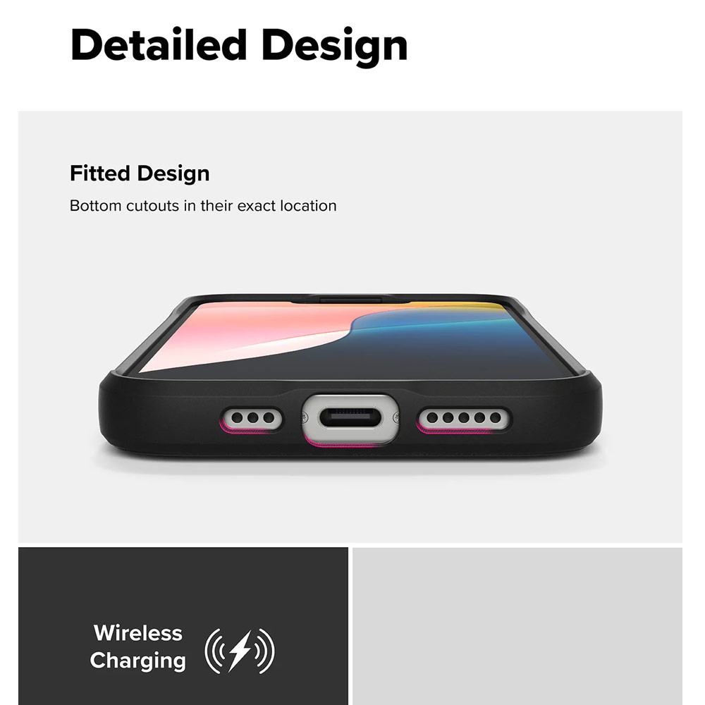 Picture of Apple iPhone 16e Case | Ringke Onyx Heavy Duty TPU Drop Protection Case for iPhone 16e (Camo Black)