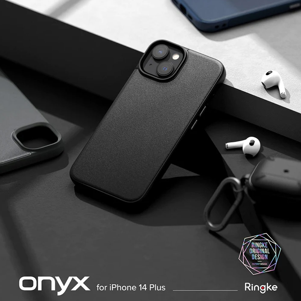 Picture of Apple iPhone 14 Plus 6.7 Case | Ringke Onyx Tough Heavy Duty Protection Case for Apple iPhone 14 Plus 6.7 (Black)